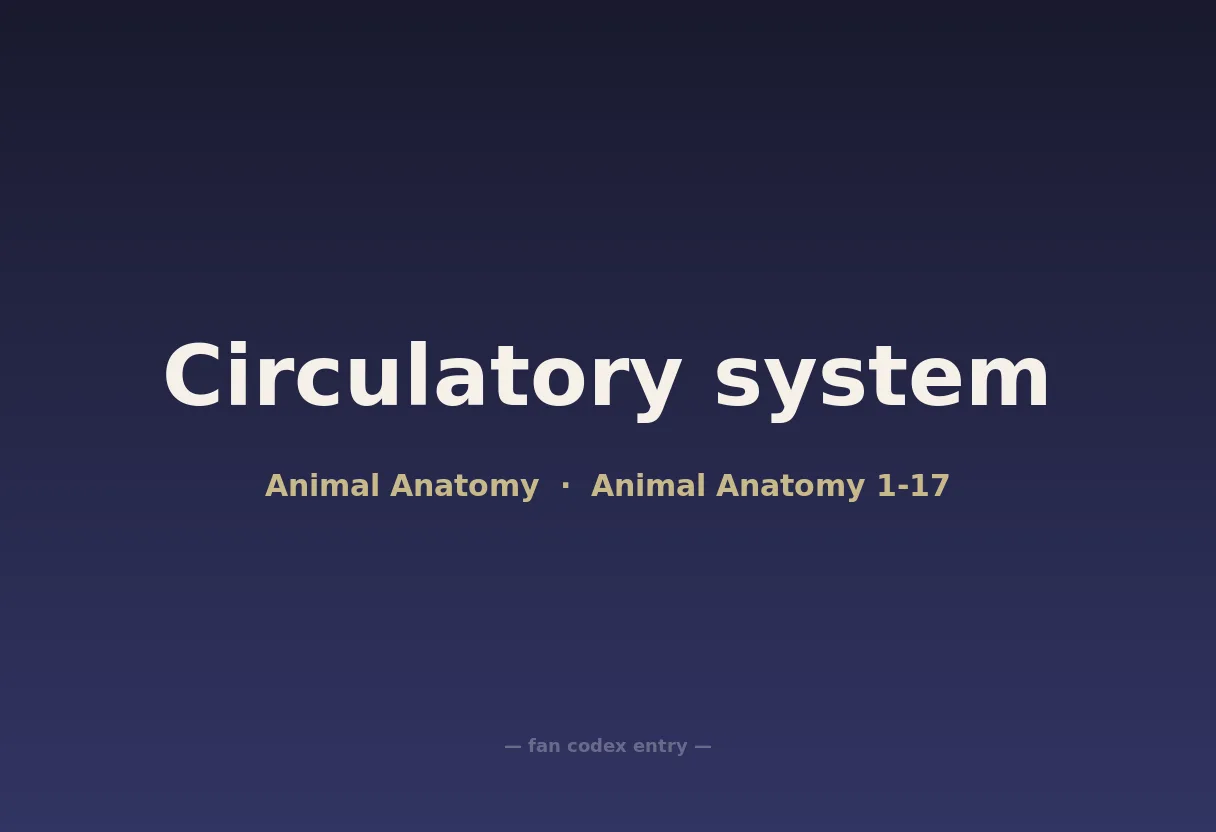 Circulatory system